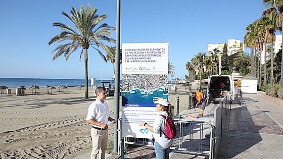 Major refurbishment work on Marbella's promenade commences