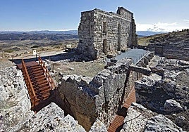 The Roman theatre at Acinipo.
