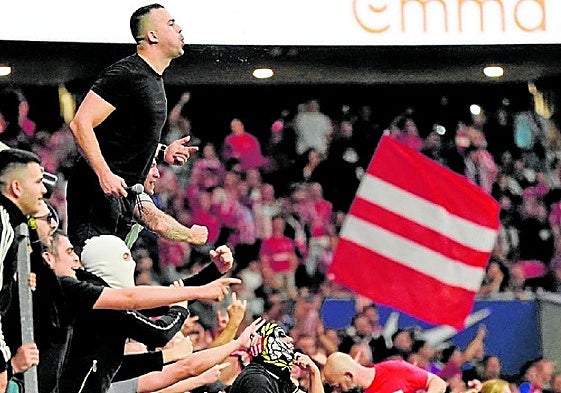 Trouble on the terraces.