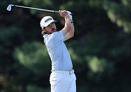 Hidalgo, in action at the Alfred Dunhill Links Championship.