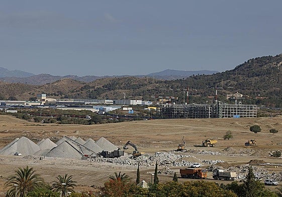 Development of the land previously occupied by Malaga's ammonia factory.