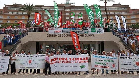 Four key health staff unions announce three protest dates in Andalucía this month