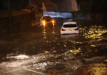 Emergency services deal with around 20 incidents after heavy rain hits Malaga province