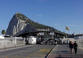 The Gibraltar border is at the centre of talks.