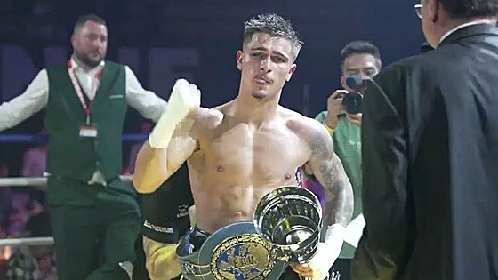 Malaga boxer crowned European welterweight champion