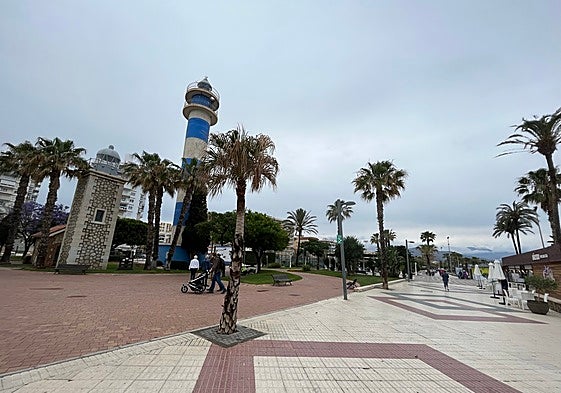 The promenade in Torre del Mar.