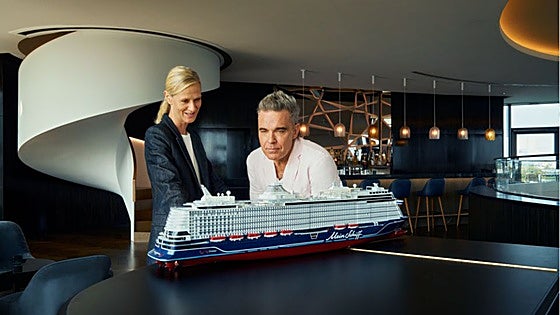 Malaga to host 'christening' of luxury cruise ship with Robbie Williams as its 'godfather'