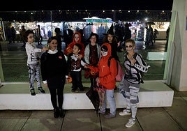 File image of revellers in Malaga wearing a variety of homemade and commercially bought outfits.