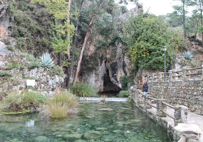 The Genal spring in Igualeja has recovered its familiar look after the recent rains.