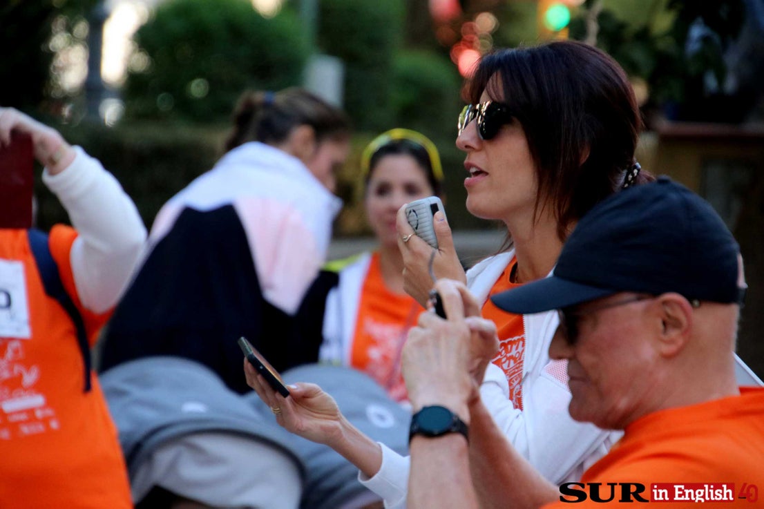 Annual press freedom event for charity hits the streets of Malaga city, in photos