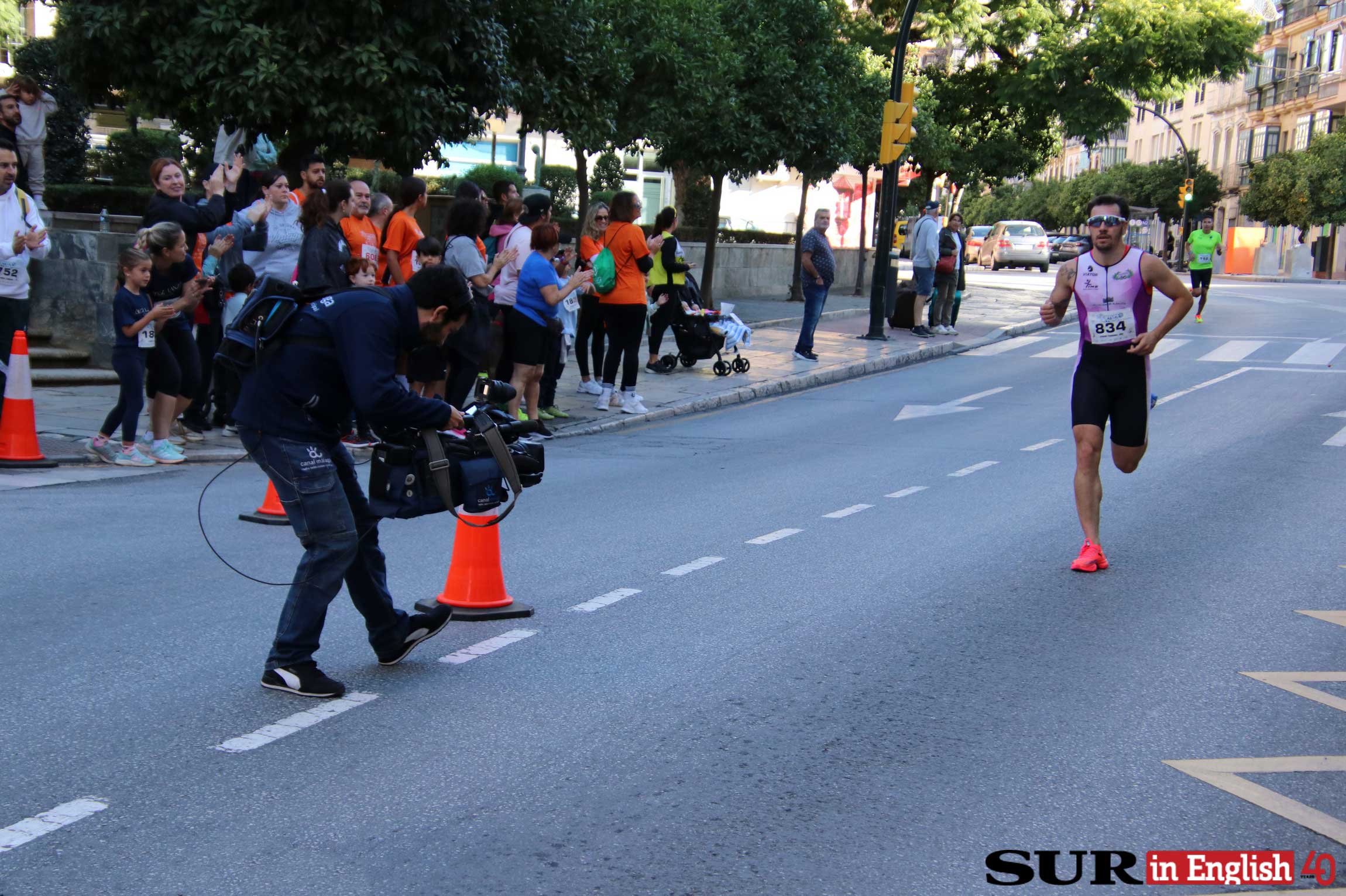 Annual press freedom event for charity hits the streets of Malaga city, in photos