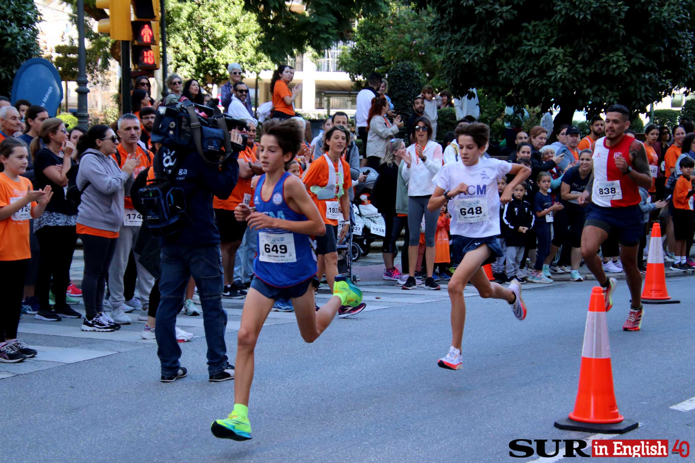 Annual press freedom event for charity hits the streets of Malaga city, in photos