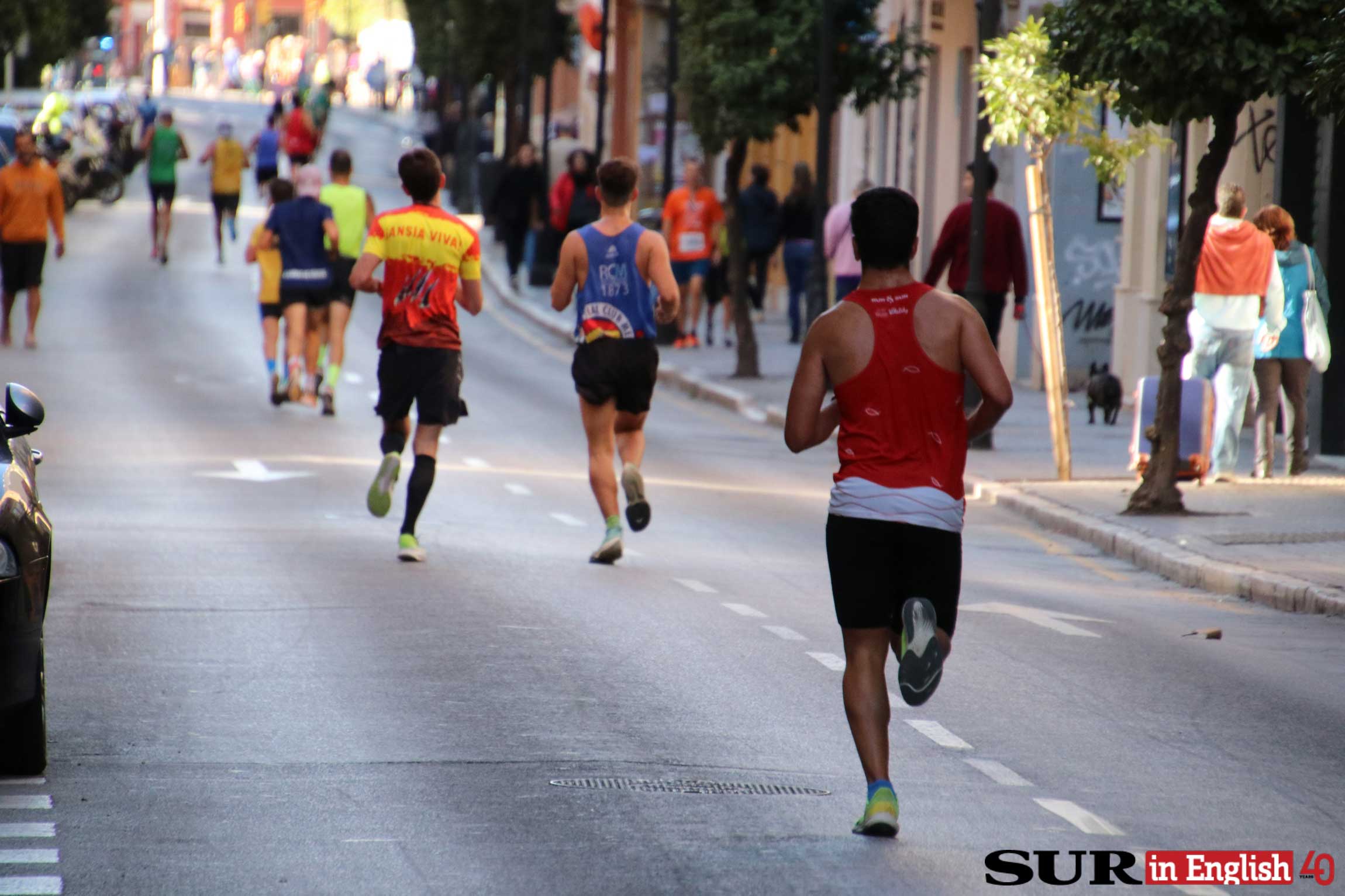 Annual press freedom event for charity hits the streets of Malaga city, in photos