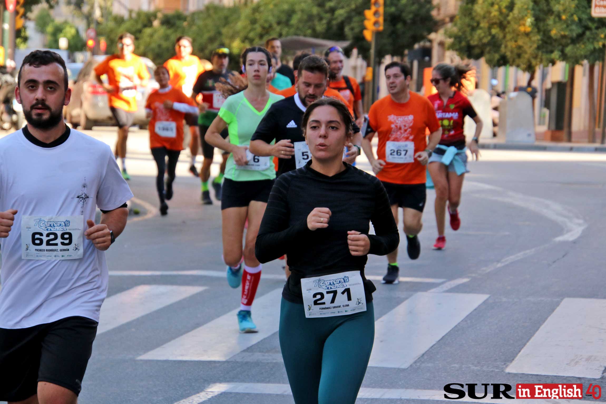 Annual press freedom event for charity hits the streets of Malaga city, in photos