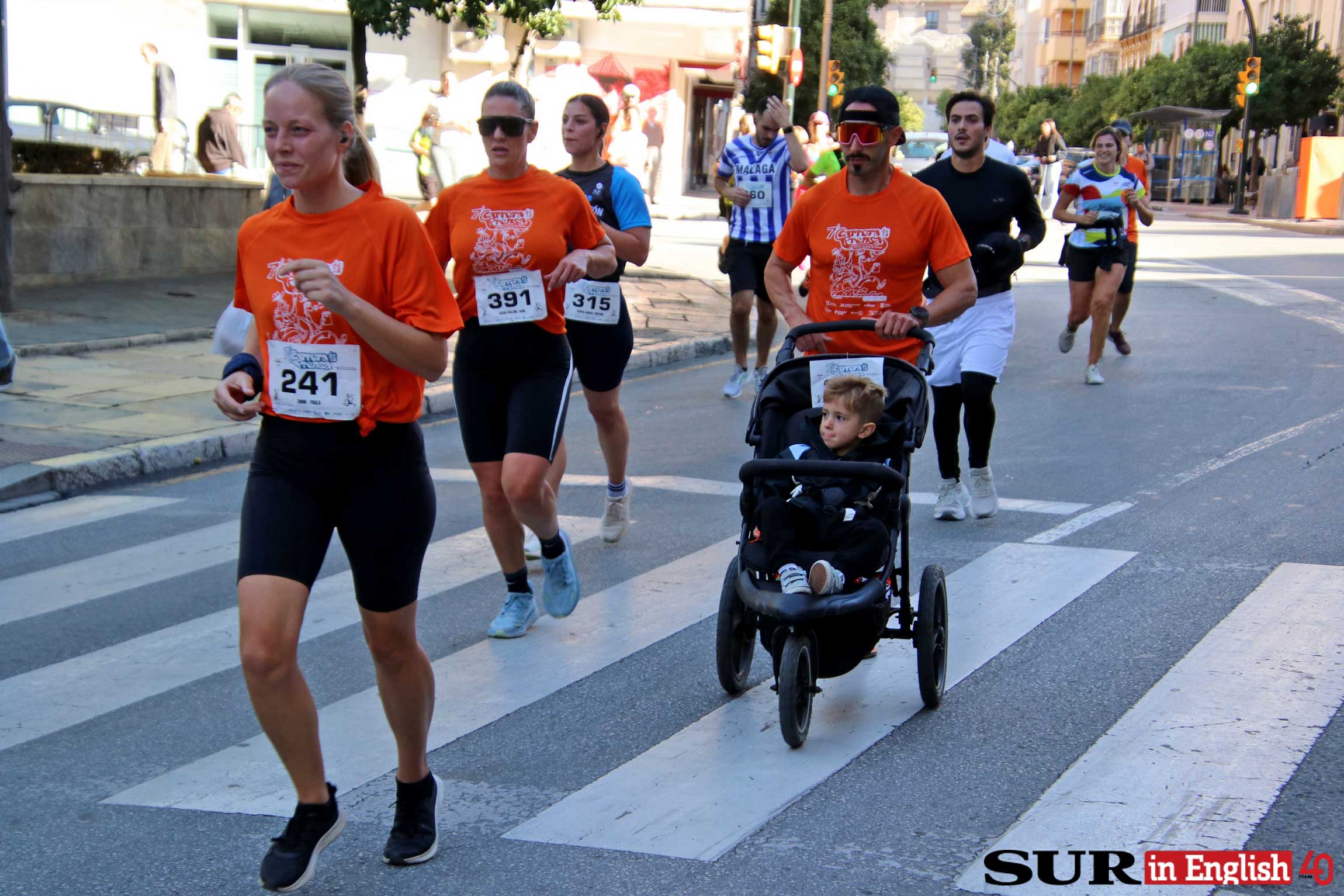 Annual press freedom event for charity hits the streets of Malaga city, in photos
