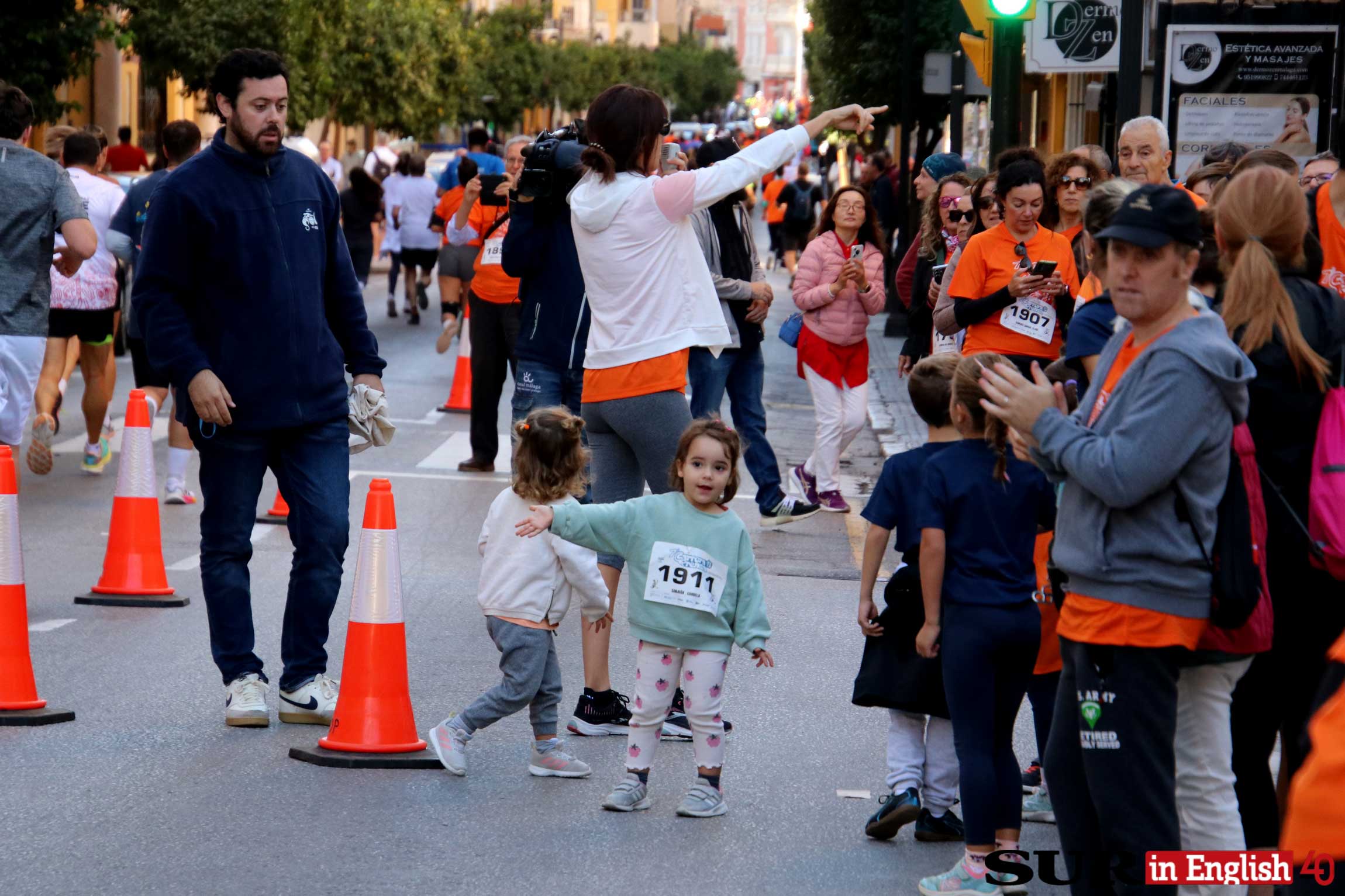Annual press freedom event for charity hits the streets of Malaga city, in photos