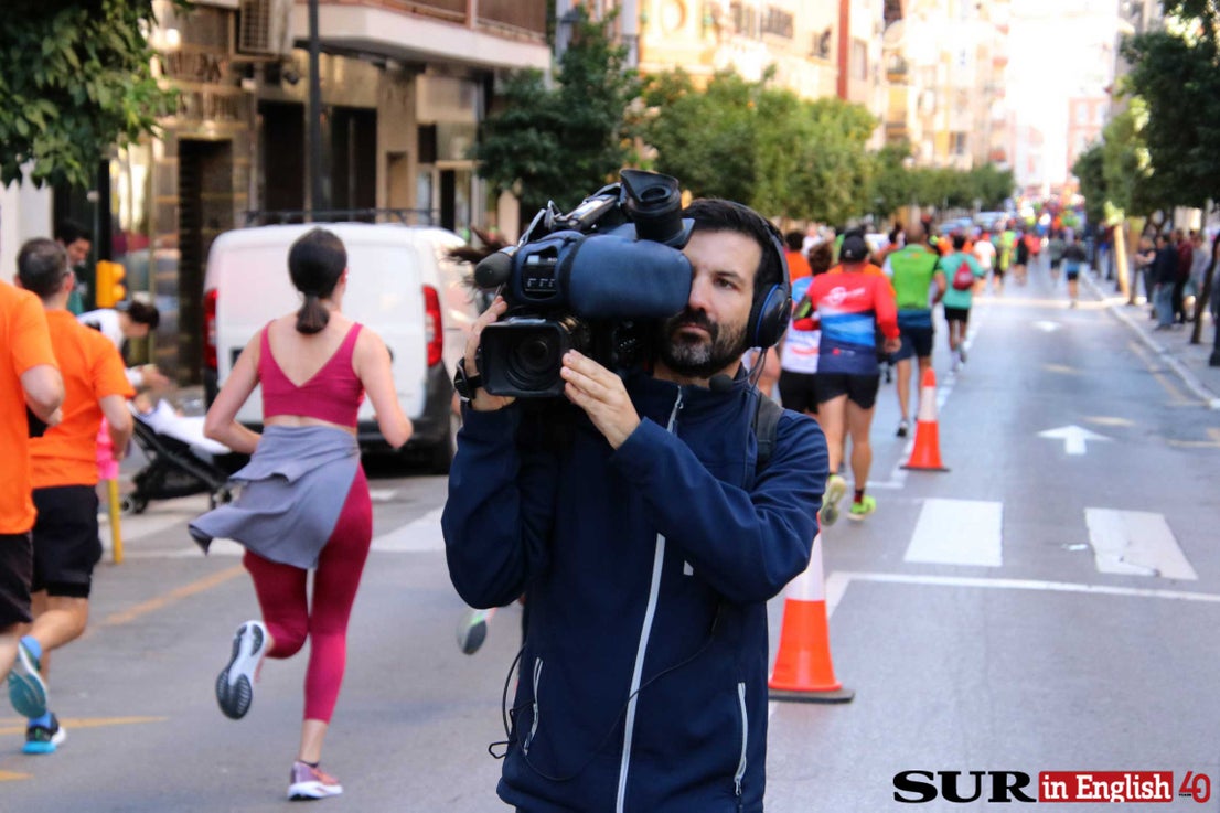 Annual press freedom event for charity hits the streets of Malaga city, in photos