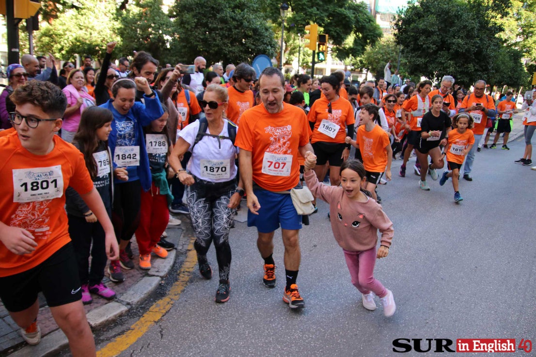 Annual press freedom event for charity hits the streets of Malaga city, in photos