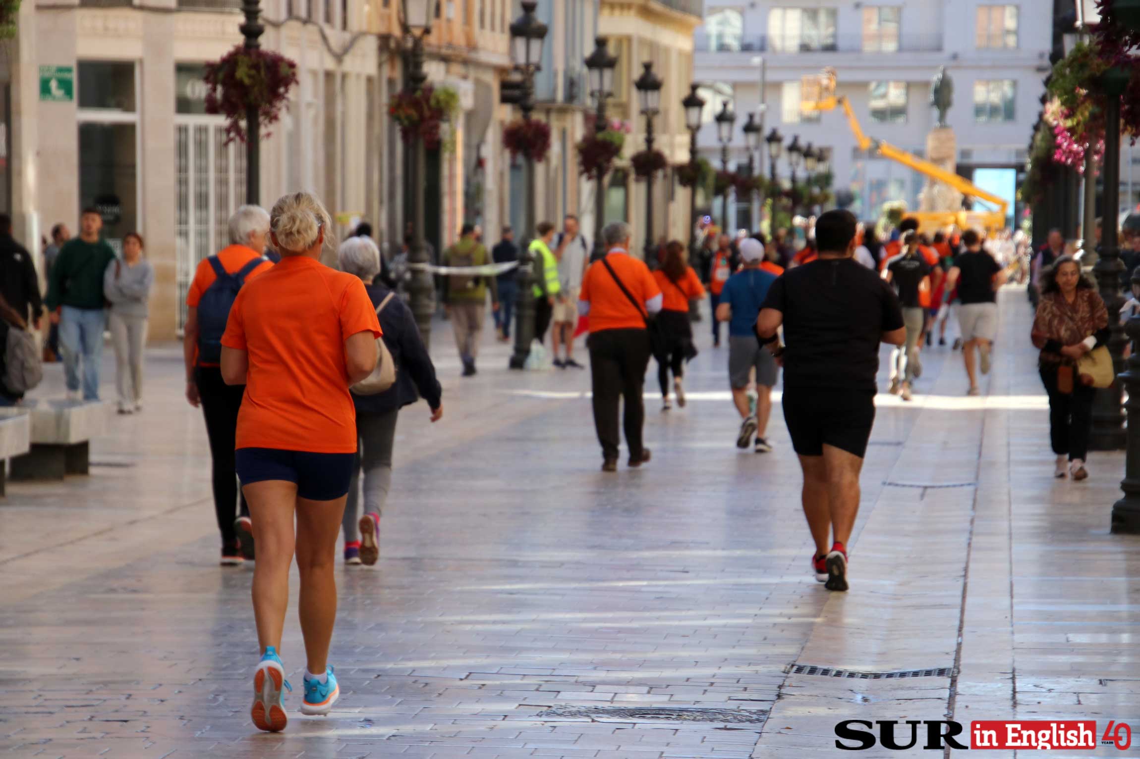 Annual press freedom event for charity hits the streets of Malaga city, in photos