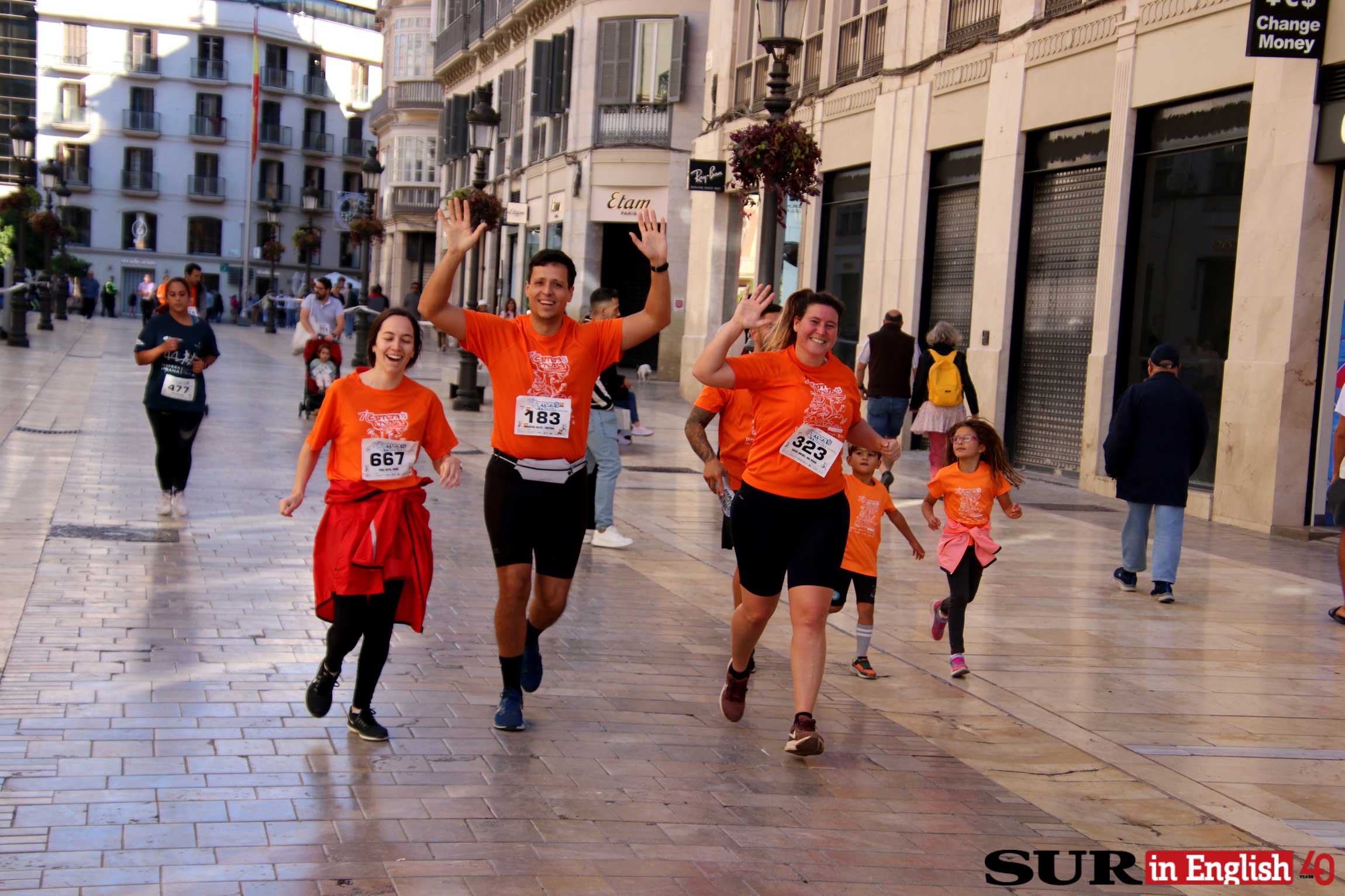 Annual press freedom event for charity hits the streets of Malaga city, in photos