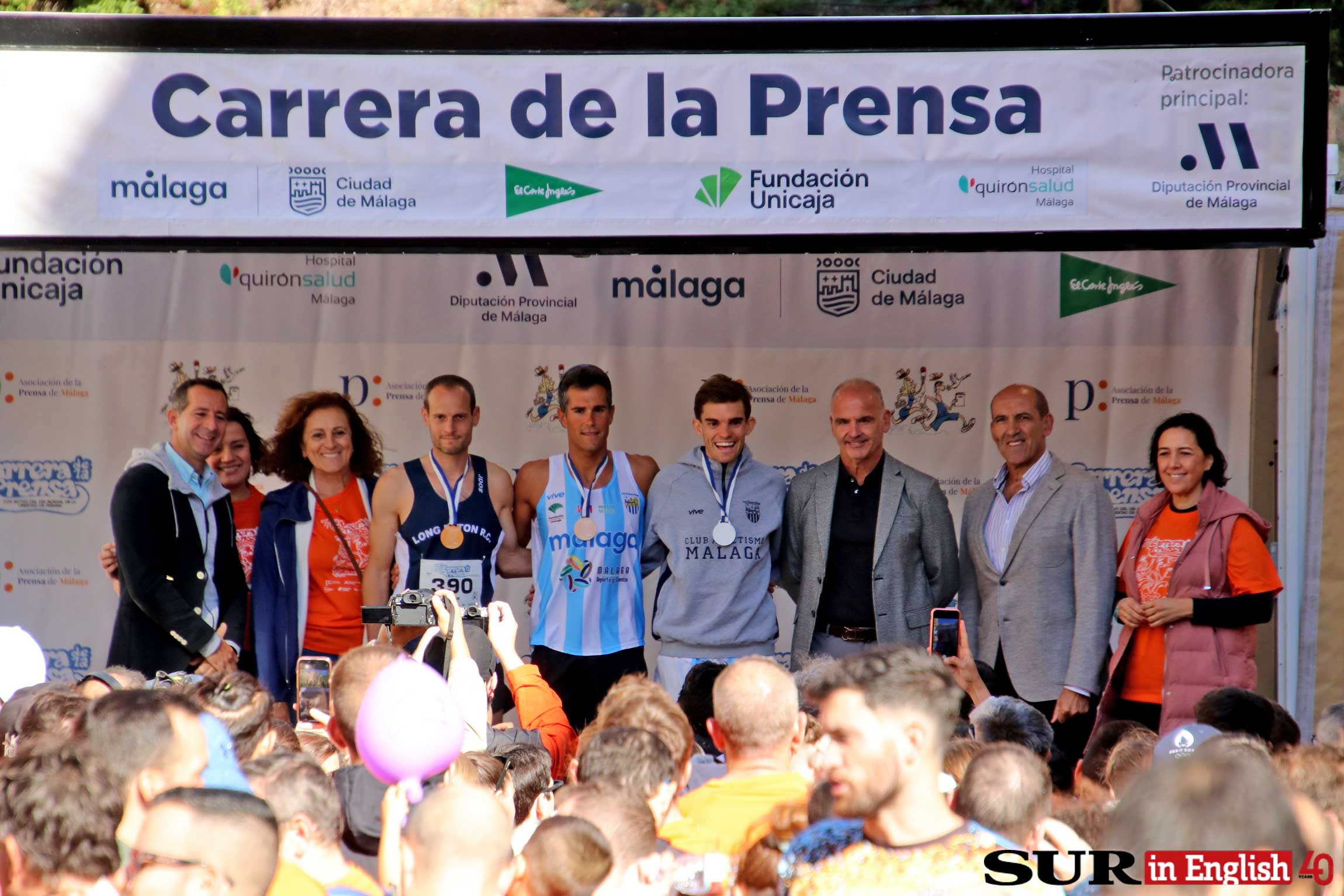 Annual press freedom event for charity hits the streets of Malaga city, in photos