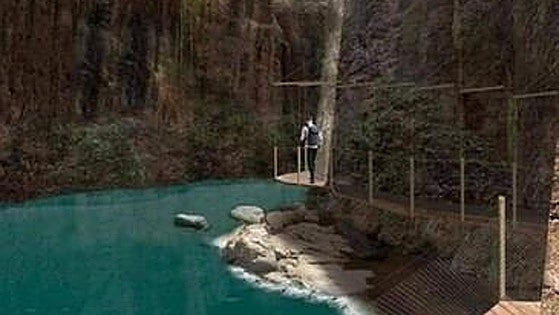 Work starts on final phase of new tourist attraction at foot of Ronda gorge