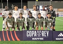 The Marbella starting lineup for their trip to Bergantiños.