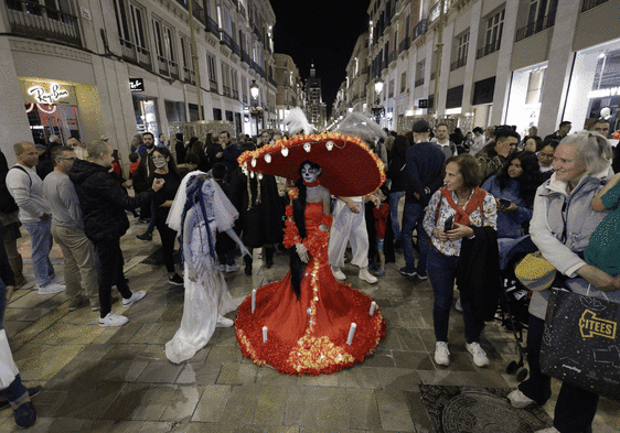 Malaga celebrates a half-hearted Halloween