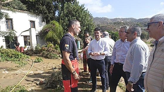 Recovery funds on the way from Diputación for Malaga towns ravaged by 'Dana' floods