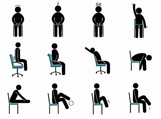 Turn your chair into a gym: get in shape without leaving home