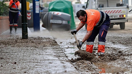 Malaga province mops up: The day after the latest 'Dana' storm, in pictures