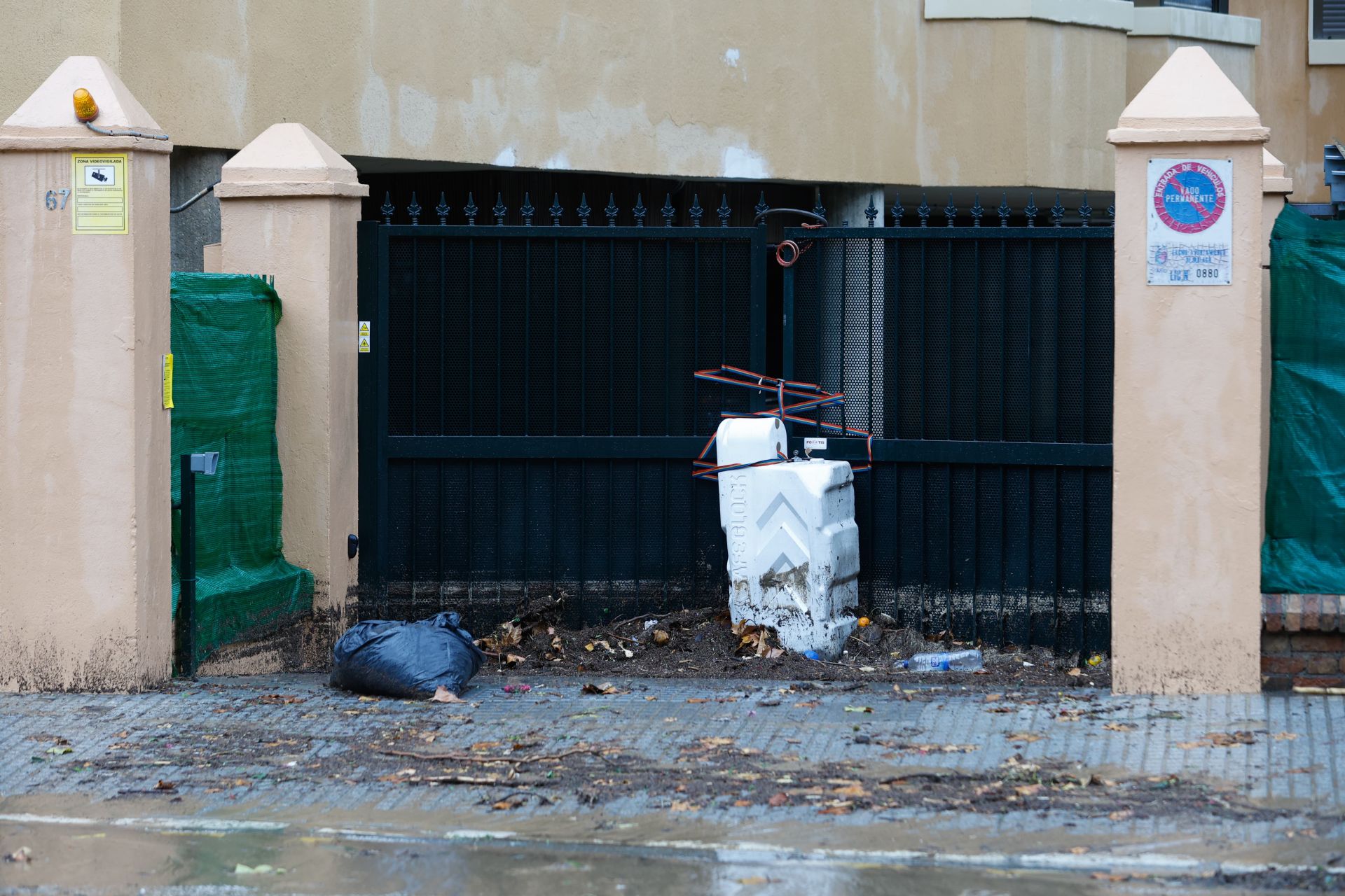 The latest 'Dana' storm sweeps through Malaga and these are the scenes it is leaving in its wake