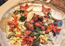 Caesar, a version served in Nerja.