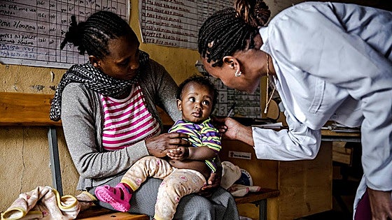 Malaga companies help protect 80,000 African children against pneumonia