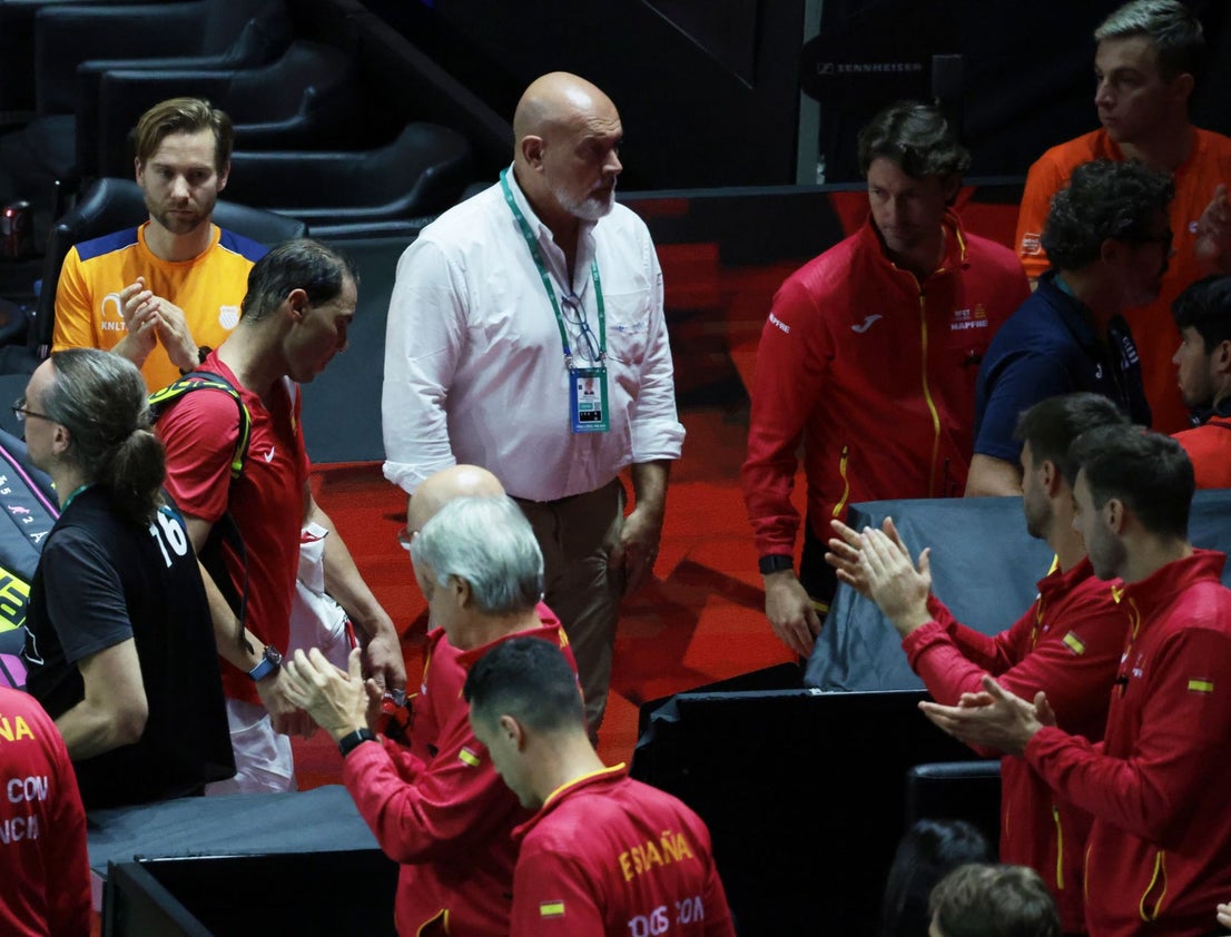 Farewell to a tennis legend, in pictures