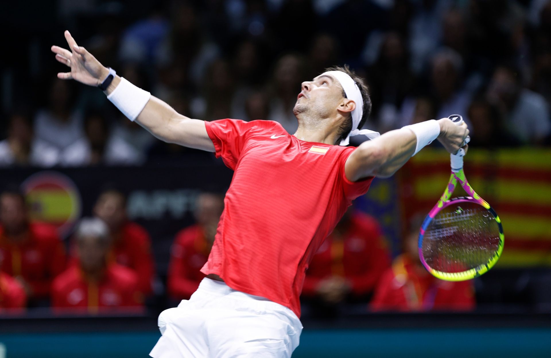 Farewell to a tennis legend, in pictures