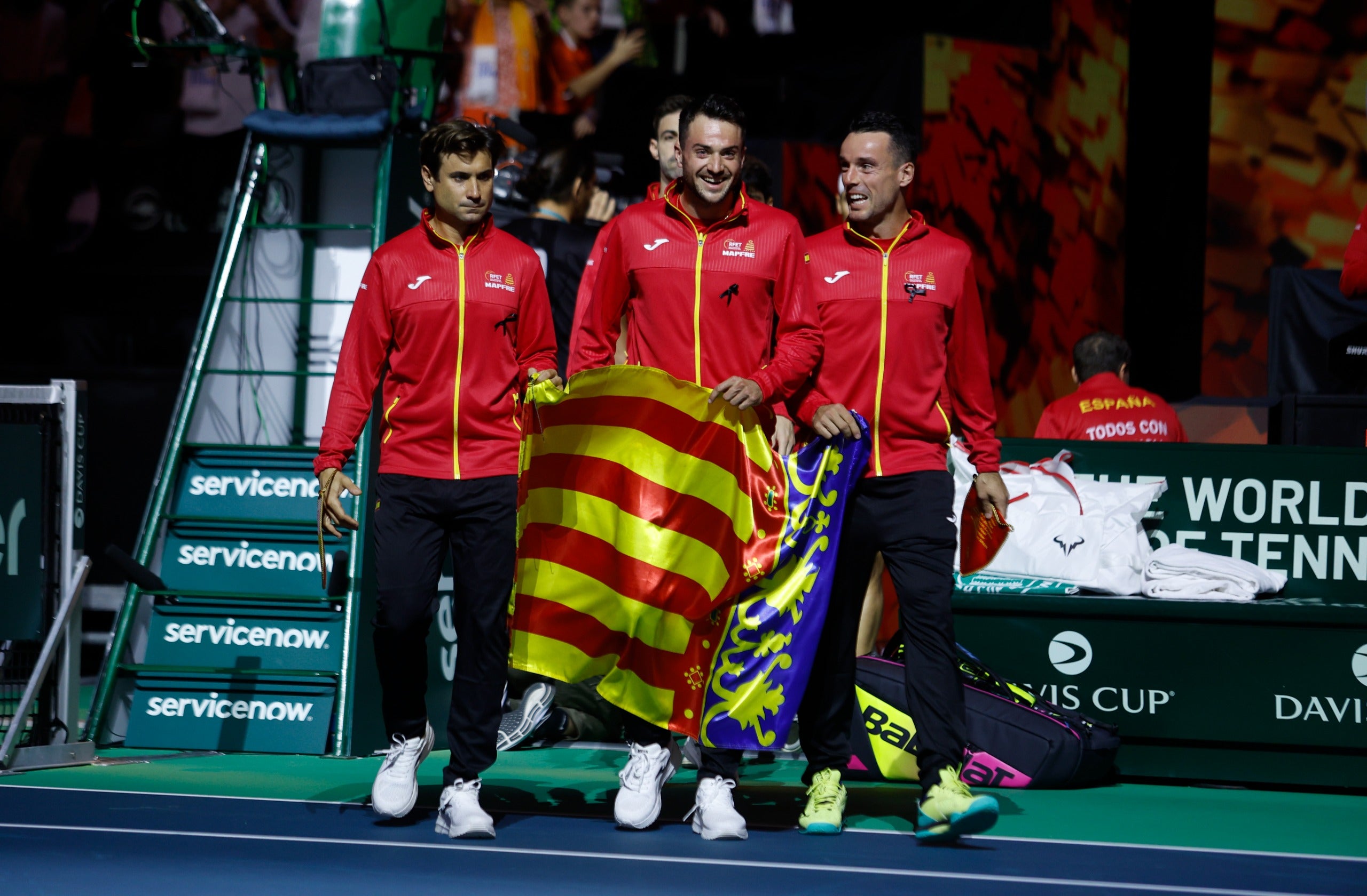 Farewell to a tennis legend, in pictures