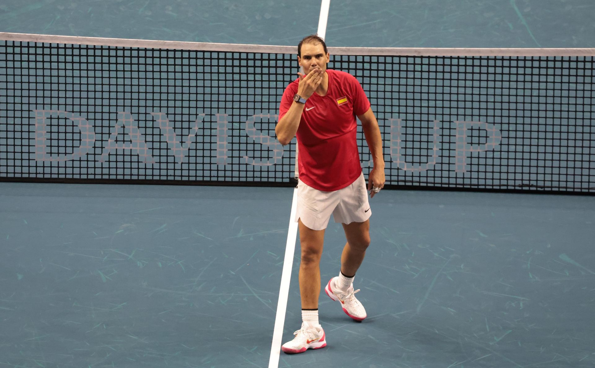 Farewell to a tennis legend, in pictures