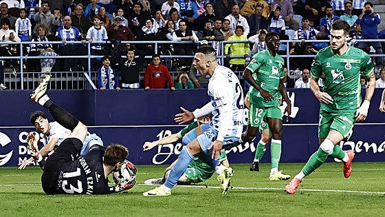 Malaga CF dominate but fail to sink leaders in thrilling stalemate