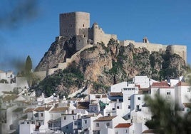 Olvera, in the province of Cadiz in the Andalucía region.