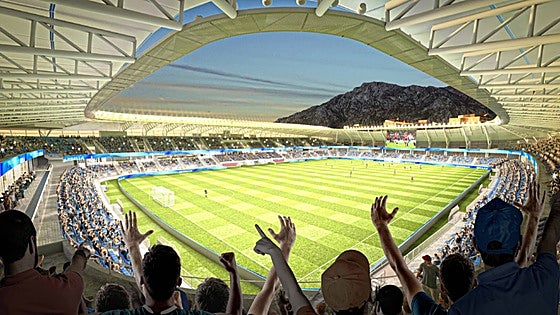 This is what the new Marbella football stadium will look like
