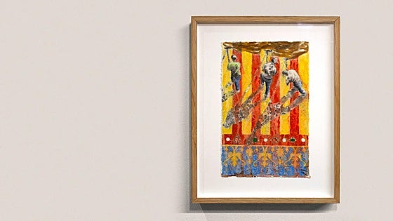 Antonio Banderas auctions drawing to benefit those affected by the Danas