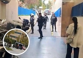 Reinforcements were called to control the riot at the Neurotraumatology Hospital.