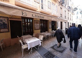 The restaurant was named for the Pasaje de Chinitas where the owner grew up.