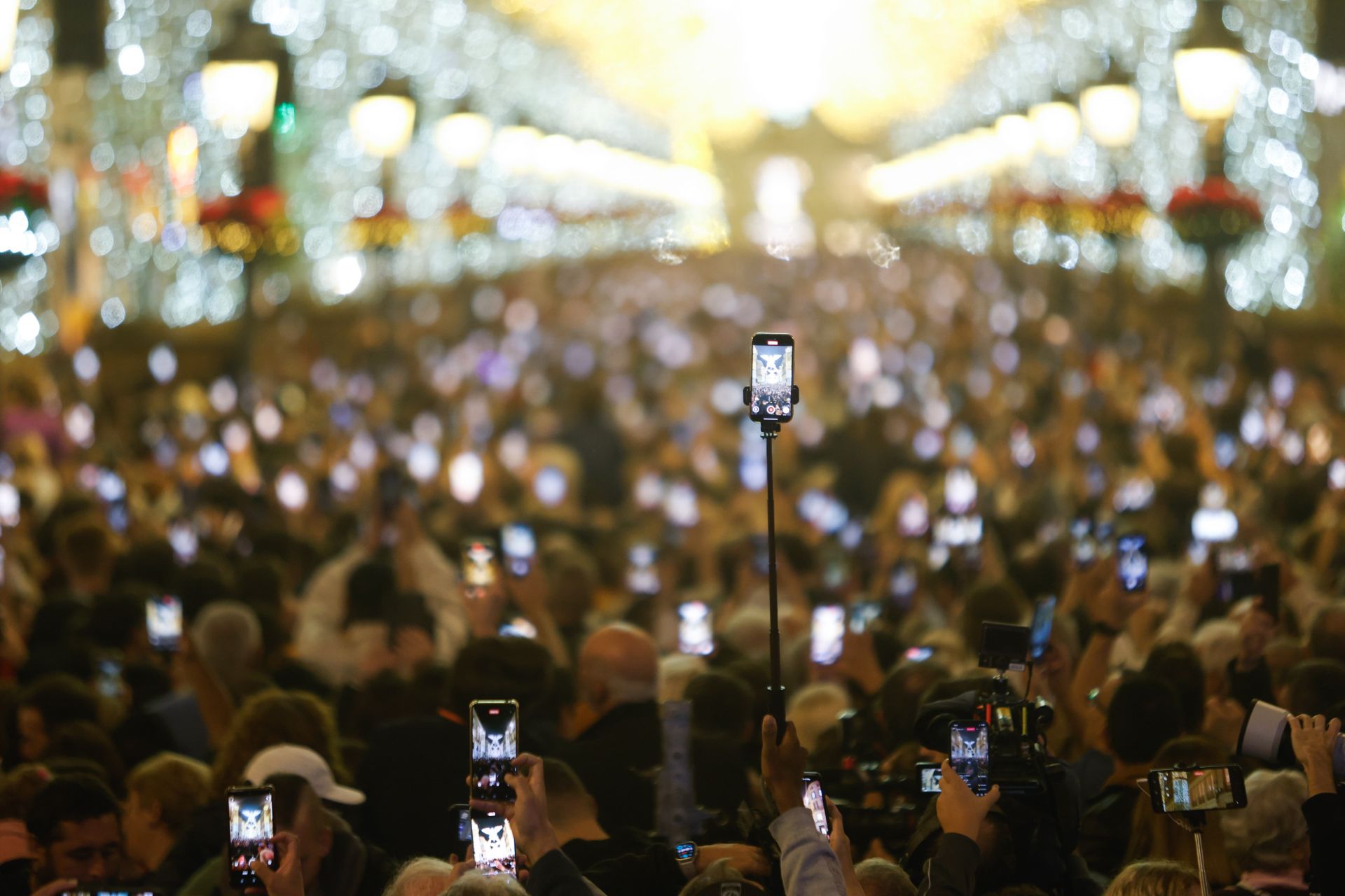 Malaga's big Christmas switch-on - in pictures