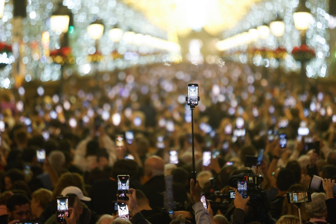 Malaga's big Christmas switch-on - in pictures