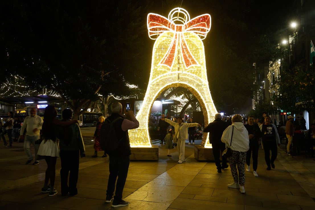 Malaga's big Christmas switch-on - in pictures