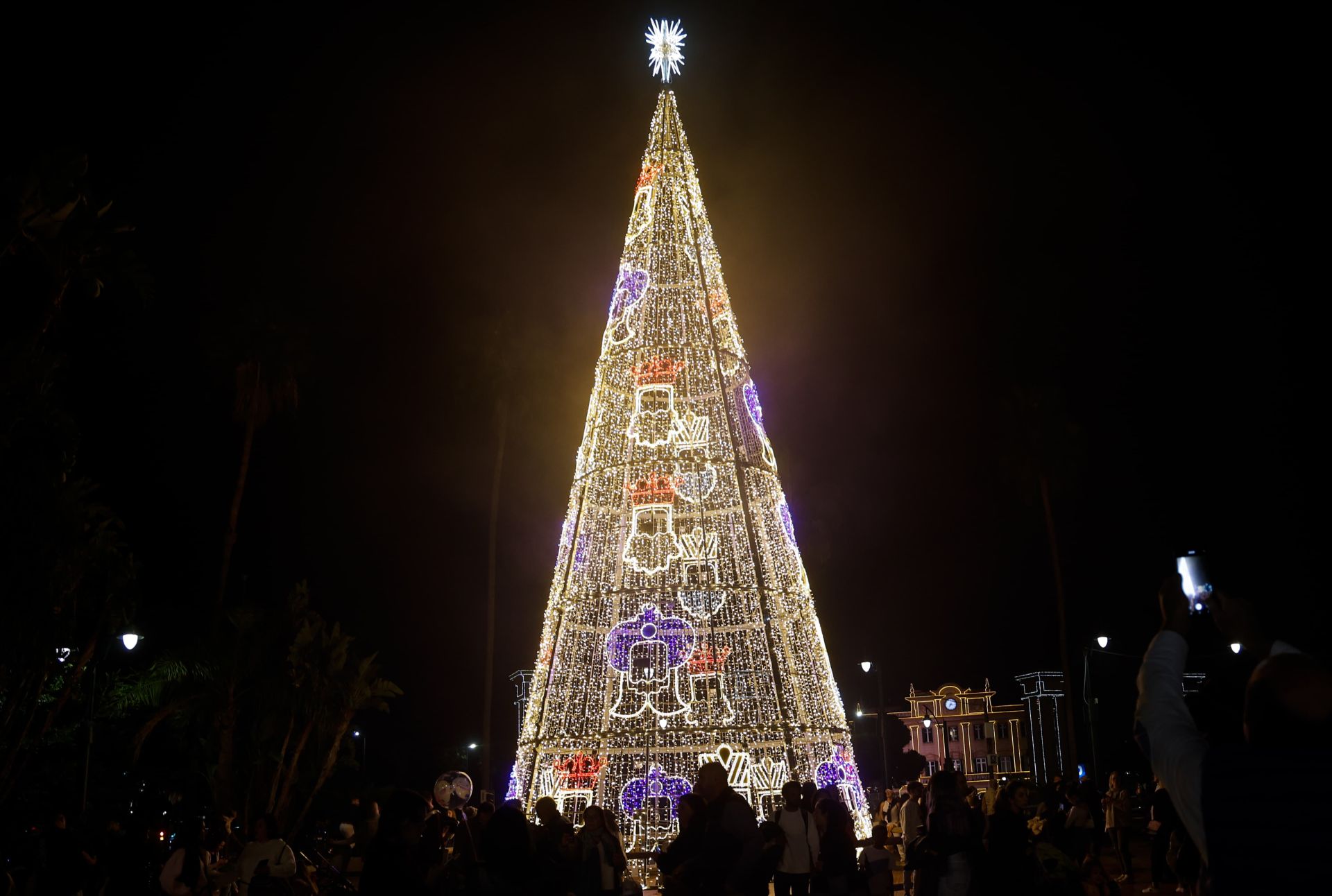 Malaga's big Christmas switch-on - in pictures
