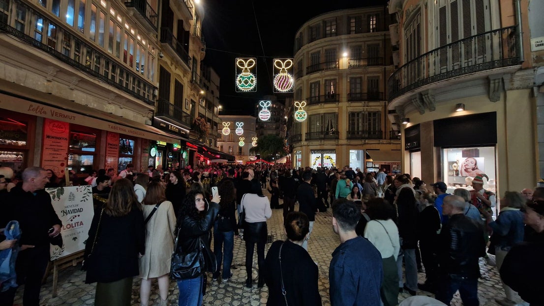 Malaga's big Christmas switch-on - in pictures