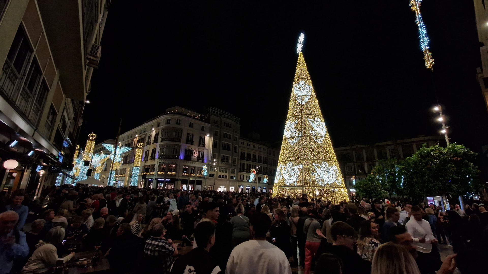 Malaga's big Christmas switch-on - in pictures